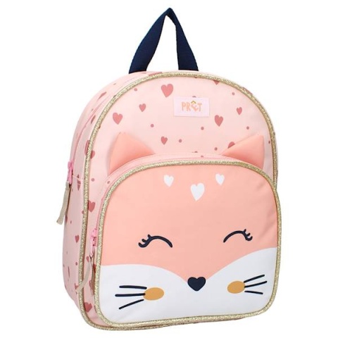PRET Plecak dla dzieci Kitty Giggle Pink Gold