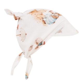 SAMIBOO Bambusowa chustka z daszkiem Saint-Tropez Blue