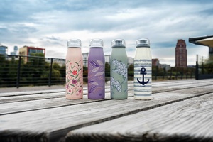 Bidon termiczny dla dziecka Alfi 0.5l - Liście