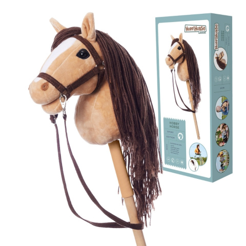 HOPPIHORSE Hobby Horse A4 beżowy