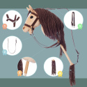 HOPPIHORSE Hobby Horse A4 beżowy