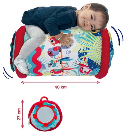 LUDI ROLLER sensoryczny z pokrowcem – motyw DŻUNGLI