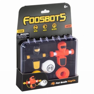 Piłkarzyki Foosbots Fat Brain Toys - zestaw dla dwóch graczy