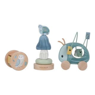 Drewniany zestaw prezentowy - Forest Friends - Little Dutch