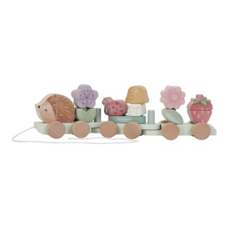 Pociąg - układanka Jeż - Fairy Garden - Little Dutch