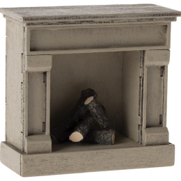 MAILEG Kominek, Fireplace - Off White