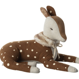 MAILEG Maskotka - Cosy Bambi - Off white