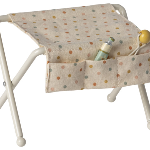 MAILEG Przewijak dla myszek, Nursery table, Baby mouse - Off white