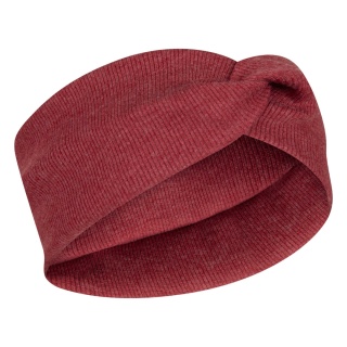 Opaska ze splotem - Bordo melanż - Misgatos