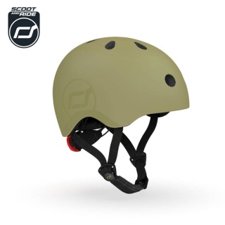 Kask dla dzieci Scootandride S-M Olive