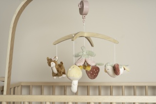 Karuzela do łóżeczka drewniana - Fairy Garden - Little Dutch