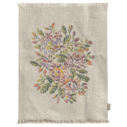 Maileg Akcesoria dla lalek - Dywan - Rug, Flowers - Large