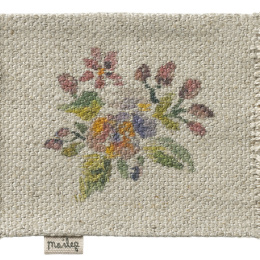 Maileg Akcesoria dla lalek - Dywan - Rug, Flowers - Small