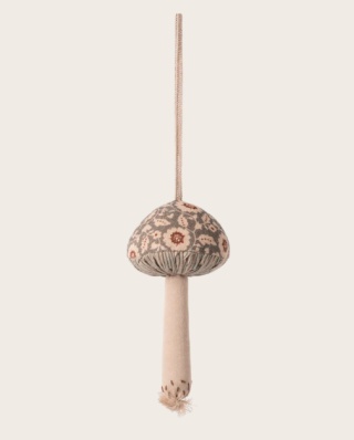 Zielona dekoracja bożonarodzeniowa Maileg - Mushroom ornament Winter flower