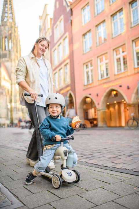 Jeździk i hulajnoga z rączką do prowadzenia ScootandRide Ash Jeździk i hulajnoga z rączką do prowadzenia ScootandRide Ash