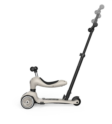Jeździk i hulajnoga z rączką do prowadzenia ScootandRide Ash Jeździk i hulajnoga z rączką do prowadzenia ScootandRide Ash