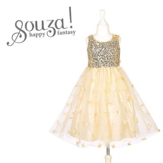 Souza! Sukienka wizytowa tiulowa Angelique 5-7 lat, 110-122
