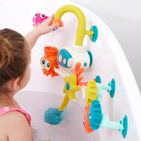 Zabawka do kąpieli kran do wody z dwufunkcyjną pompą wodną B.Toys Zabawka do kąpieli kran do wody z dwufunkcyjną pompą wodną B.Toys