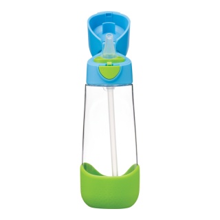 Bidon dla dziecka - tritanowa butelka na wodę ze słomką 600ml Ocean Breeze b.box