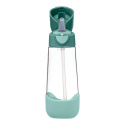 Bidon dla dziecka - tritanowa butelka na wodę ze słomką 600ml Emerald Forest b.box Bidon dla dziecka - tritanowa butelka na wodę ze słomką 600ml Emerald Forest b.box