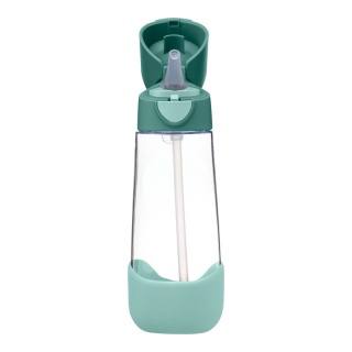 Bidon dla dziecka - tritanowa butelka na wodę ze słomką 600ml Emerald Forest b.box