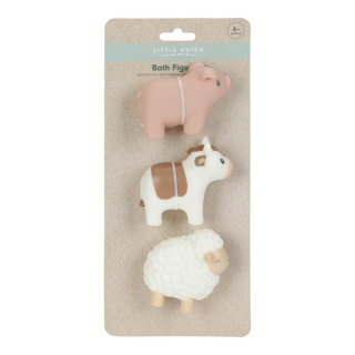 Figurki do kąpieli 3 szt. Little Farm Little Dutch