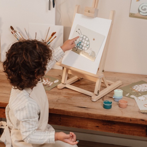 Zestaw do malowania palcami Forest Friends Little Dutch