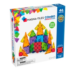Klocki magnetyczne Combo microMAGS 46 el. Magna-Tiles