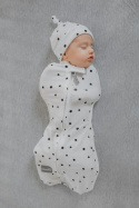 Sleepee Otulacz First Step z Czapeczką Melanżowy Róż Sleepee Otulacz First Step z Czapeczką Melanżowy Róż