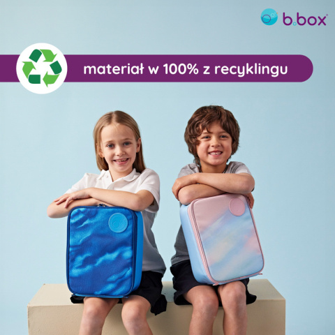 Torba termiczna z rączką na lunchbox do szkoły – termoizolacyjna śniadaniówka dla dzieci Deep Blue b.box Torba termiczna z rączką na lunchbox do szkoły – termoizolacyjna śniadaniówka dla dzieci Deep Blue b.box