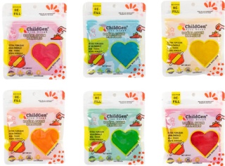 Ciastolina do zabawy ChildGen - eko-pack 6 sztuk