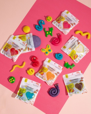 Ciastolina do zabawy ChildGen - eko-pack 6 sztuk