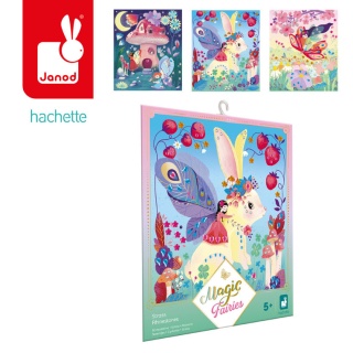 Zestaw artystyczny Czarodziejskie cyrkonie wróżki Magic Fairies Janod
