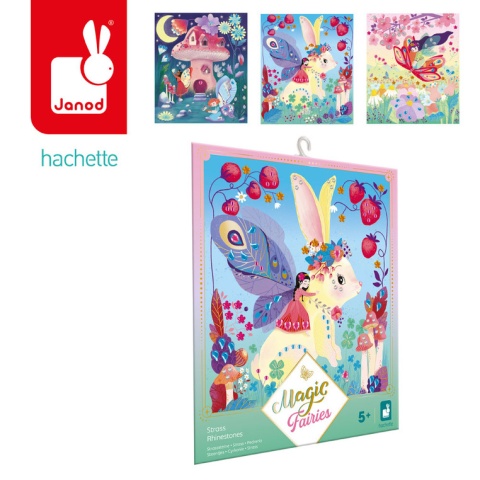 Zestaw artystyczny Czarodziejskie cyrkonie wróżki Magic Fairies Janod