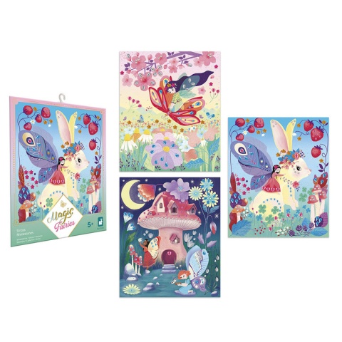 Zestaw artystyczny Czarodziejskie cyrkonie wróżki Magic Fairies Janod