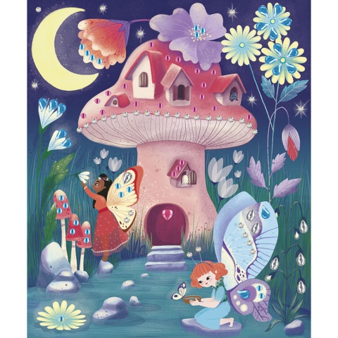 Zestaw artystyczny Czarodziejskie cyrkonie wróżki Magic Fairies Janod