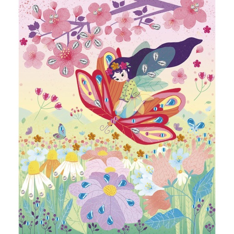 Zestaw artystyczny Czarodziejskie cyrkonie wróżki Magic Fairies Janod
