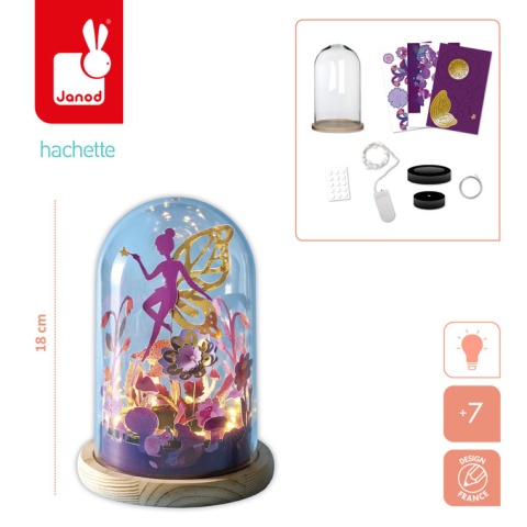 Zestaw kreatywny Lampka Tajemniczy ogród wróżki Magic Fairies Janod