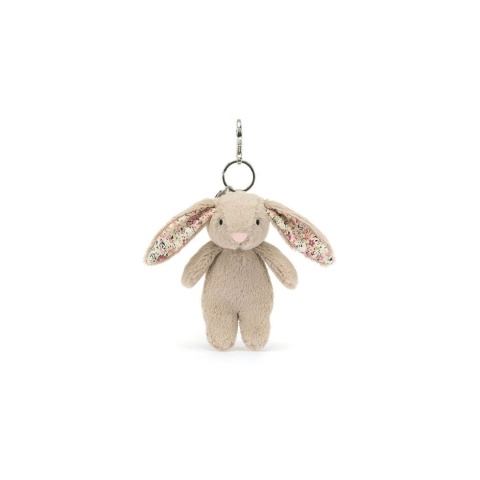 Breloczek Króliczek z kwiecistymi uszami Jellycat