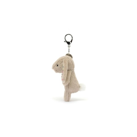 Breloczek Króliczek z kwiecistymi uszami Jellycat