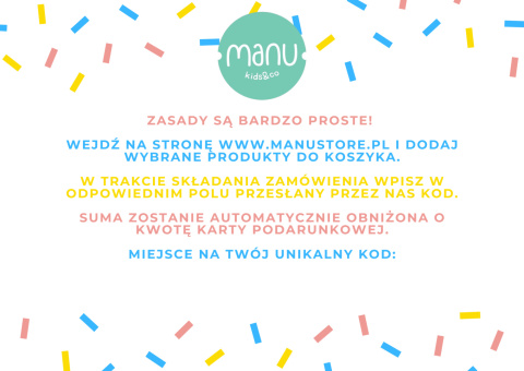 Karta podarunkowa Confetti 100PLN Karta podarunkowa Confetti 100PLN