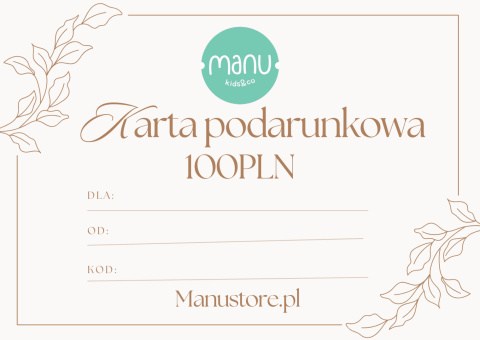 Karta podarunkowa KIasyk 100PLN