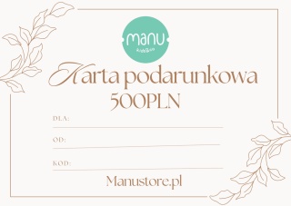 Karta podarunkowa Klasyk 500PLN