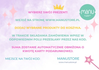 Karta podarunkowa Księżniczka 200PLN