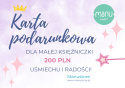 Karta podarunkowa Księżniczka 200PLN Karta podarunkowa Księżniczka 200PLN