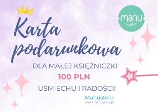 Karta podarunkowa Księżniczka 100PLN