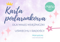 Karta podarunkowa Księżniczka 100PLN Karta podarunkowa Księżniczka 100PLN