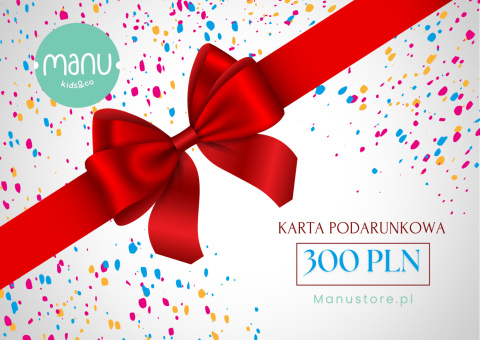 Karta podarunkowa Prezent 300PLN Karta podarunkowa Prezent 300PLN