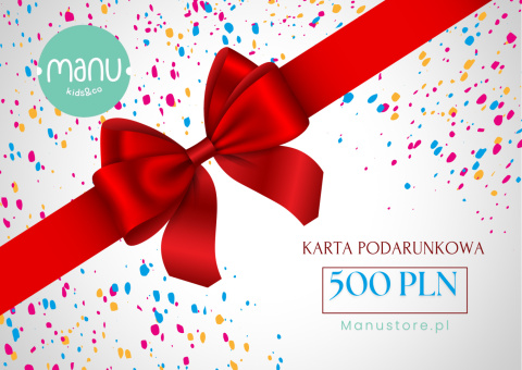 Karta podarunkowa Prezent 500PLN Karta podarunkowa Prezent 500PLN