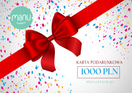Karta podarunkowa Prezent 1000PLN